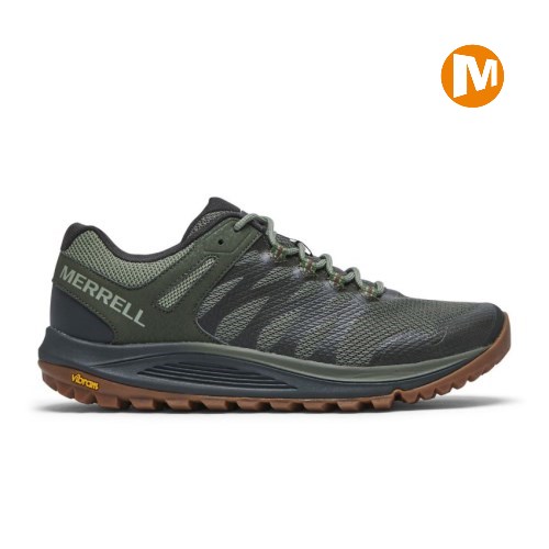 Merrell Nova 2 Laufschuhe Herren Olivgrün [DE-VGSIX]